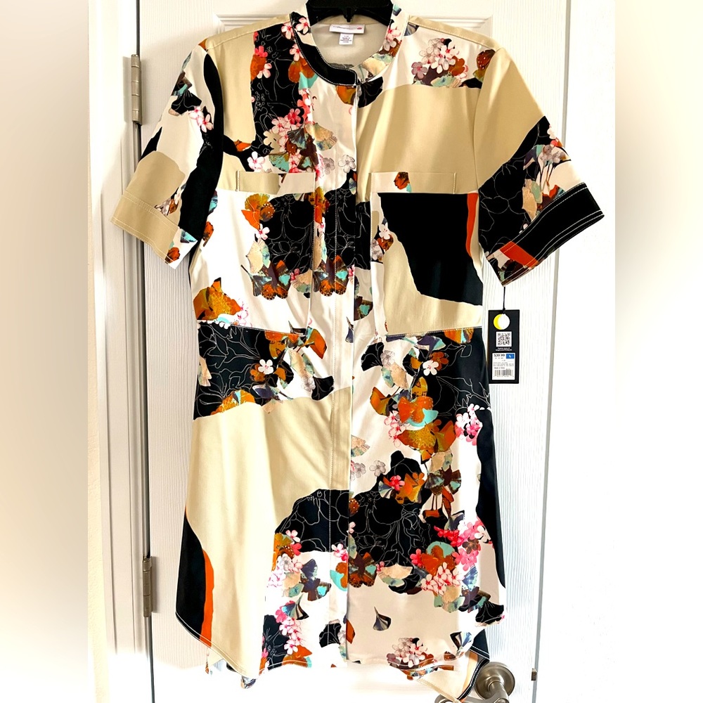 NWT 3.1 Phillip Lim For Target Floral Shirt Dress